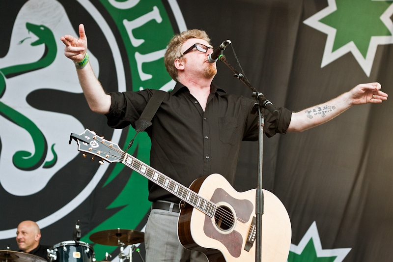 Flogging Molly - koncert: Flogging Molly ('Rock For People 2012'), Hradec Kralove 5.07.2012