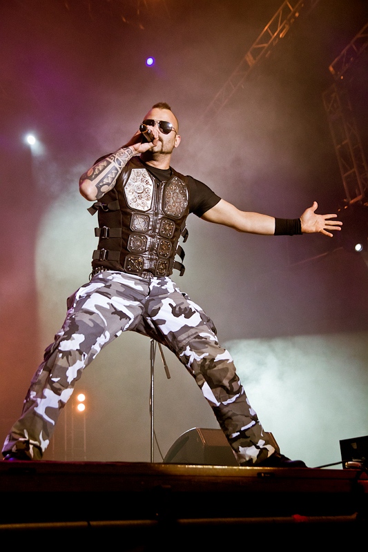 Sabaton - koncert: Sabaton ('Masters Of Rock 2012'), Vizovice 15.07.2012