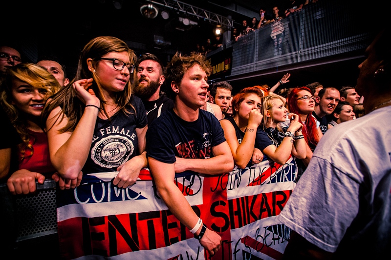 Enter Shikari - koncert: Enter Shikari, Kraków 'Kwadrat' 9.10.2014