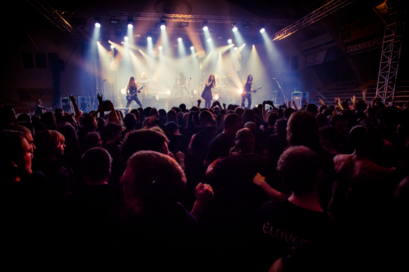 Epica - koncert: Epica, Kraków 'Hala Wisły' 31.10.2015