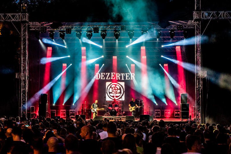 Dezerter - koncert: Dezerter ('Inne Brzmienia'), Lublin 29.06.2019