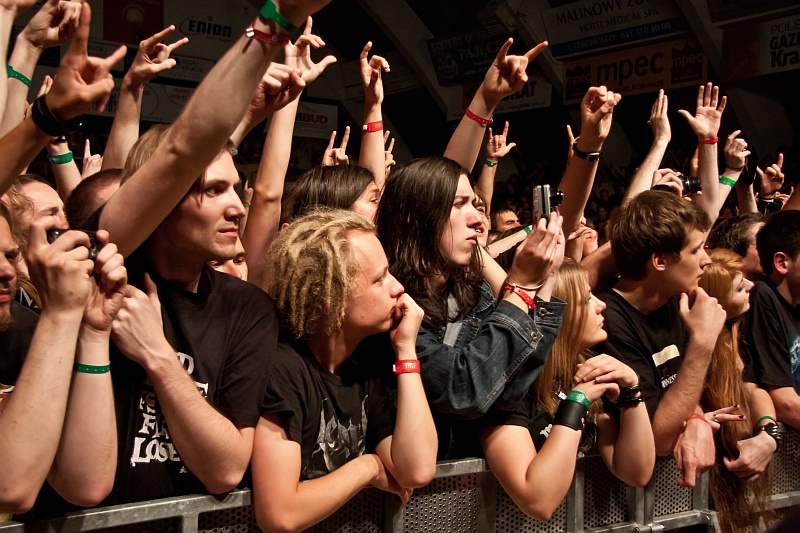 Meshuggah - koncert: Meshuggah (Knock Out Festival), Kraków 'Hala Wisły' 12.07.2009