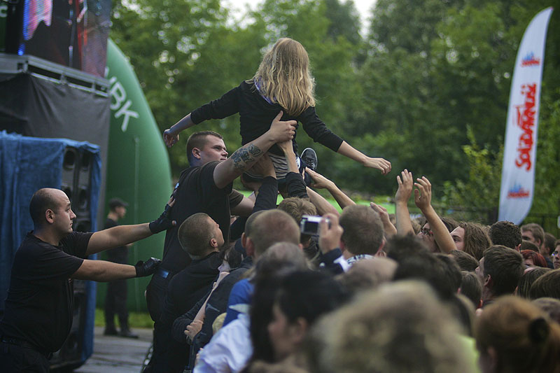 koncert: 'Legendy Rocka w XXX rocznicę Solidarności' - zdjęcia fanów, Wrocław 'Zajezdnia MPK' 27.08.2010