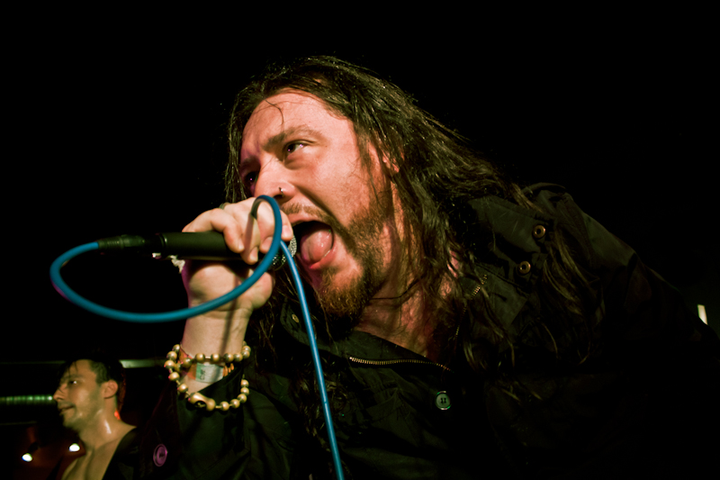 Mnemic - koncert: Mnemic, Raunchy, Arcadia, Ostrawa 'Barrak' 4.05.2012