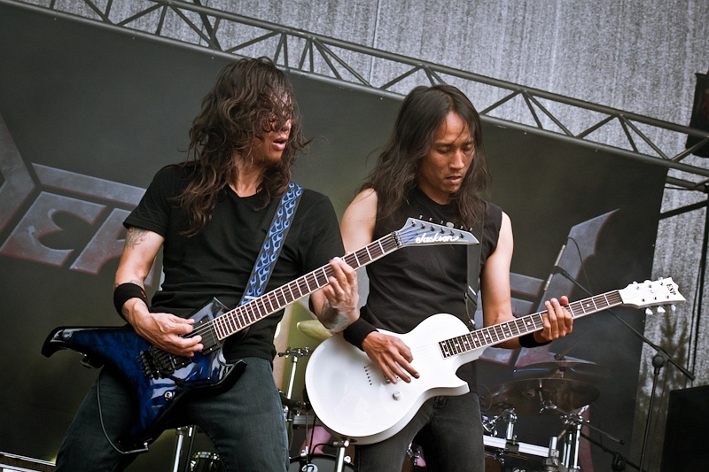 Death Angel - koncert: Death Angel ('Metalfest 2012'), Jaworzno 'Zalew Sosina' 3.06.2012