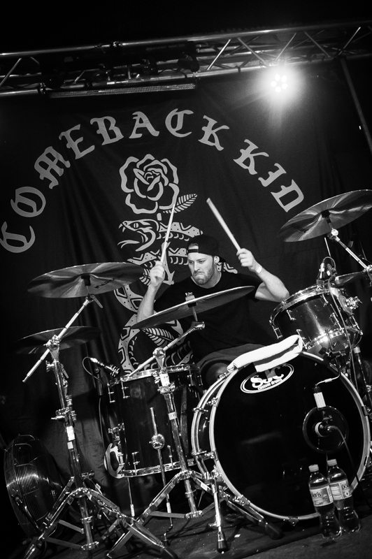 Comeback Kid - koncert: Comeback Kid, Poznań 'U Bazyla' 24.04.2018