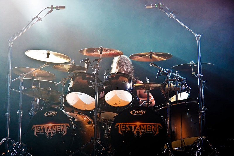 Testament - koncert: Testament (Knock Out Festival), Kraków 'Hala Wisły' 12.07.2009