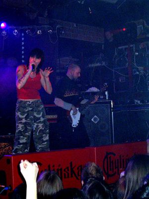 Chylińska - koncert: Chylińska, Gdańsk 'Parlament' 29.03.2004