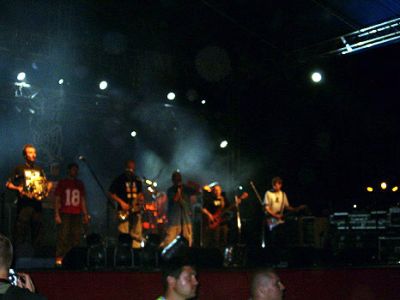 Kult - koncert: Hunter Fest, Szczytno 'Plaża Miejska' 7.08.2004