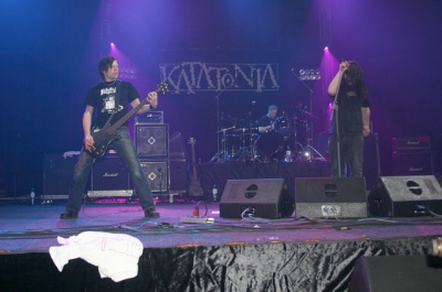 Katatonia - koncert: Metalmania 2005 (duża scena), Turbo, Katatonia, Katowice 'Spodek' 12.03.2005