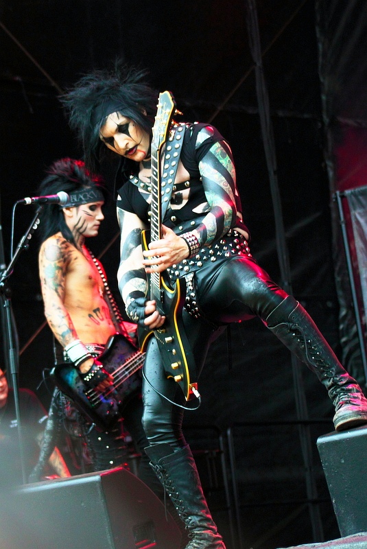 Black Veil Brides - koncert: Necronaut, Black Veil Brides ('Sweden Rock Festival 2011'), Solvesborg 8.06.2011