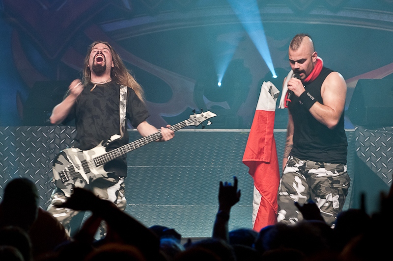 Sabaton - koncert: Sabaton, Gdańsk 'CSG Stocznia' 1.09.2011