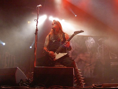 Behemoth - koncert: Hunterfest 2005 (Behemoth, Corruption), Szczytno 14.08.2005