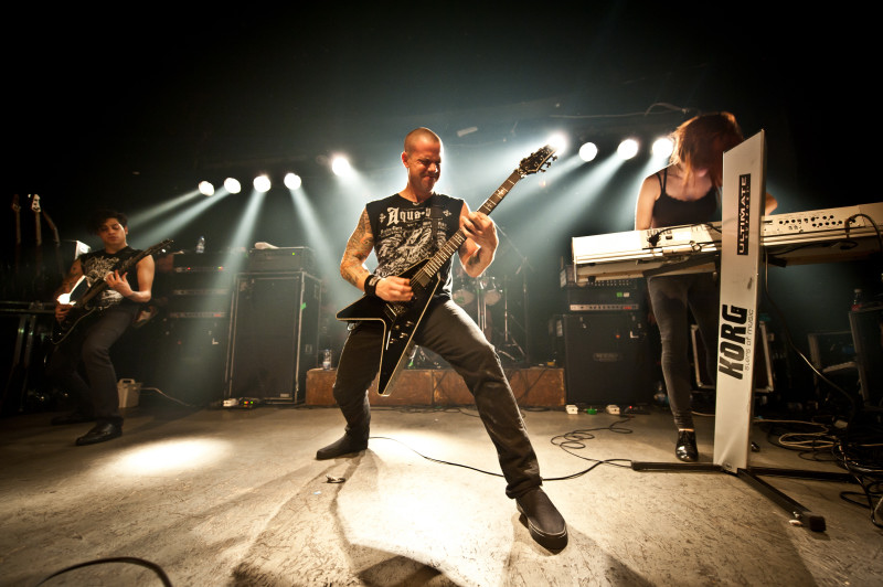 Bleeding Through - koncert: Bleeding Through, Kraków 'Rotunda' 14.11.2010