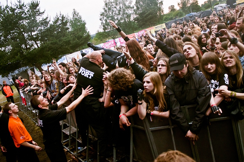 Ensiferum - koncert: Ensiferum ('Metalfest 2012'), Jaworzno 'Zalew Sosina' 3.06.2012