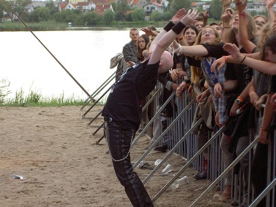 Corruption - koncert: Hunterfest 2005 (Behemoth, Corruption), Szczytno 14.08.2005