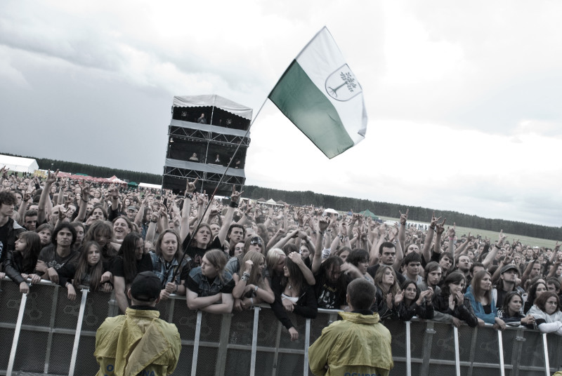 Vader - koncert: Vader (Hunterfest 2009), Szczytno 'Lotnisko Szymany' 25.07.2009