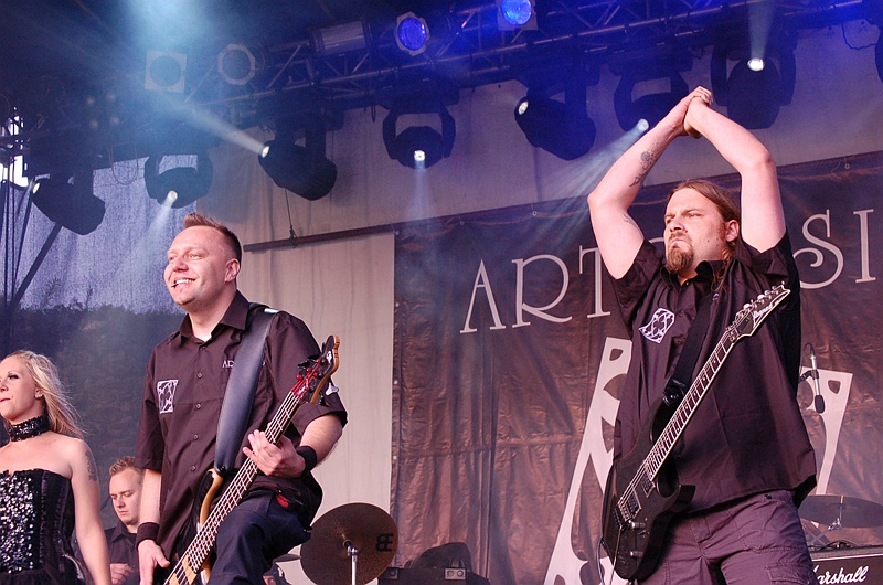 Artrosis - koncert: Artrosis, Deathcamp Project (Castle Party 2009), Bolków 26.07.2009