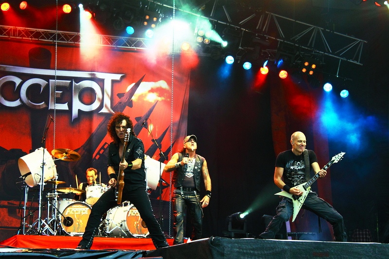 Accept - koncert: Saxon, Accept ('Sweden Rock Festival 2011'), Solvesborg 9.06.2011