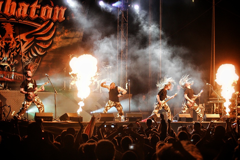 Sabaton - koncert: Sabaton, Wrocław 'Zajezdnia MPK' 2.09.2011