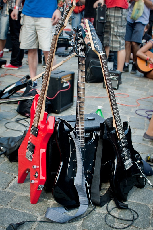 koncert: Gitarowy rekord Guinnessa ('Thanks Jimi Festival 2012'), Wrocław 'Wyspa Słodowa' 1.05.2012