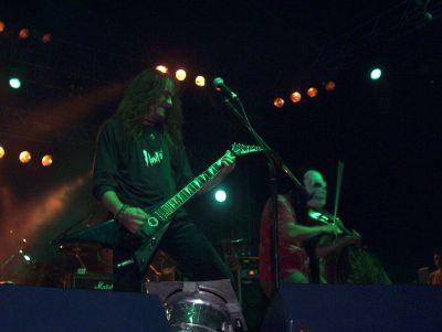 Hunter - koncert: Hunter Fest, Szczytno 'Plaża Miejska' 7.08.2004