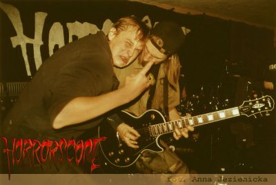 Horrorscope - koncert: Horrorscope, Chain Reaction, Warszawa 'Metal Cave' 2.10.2004