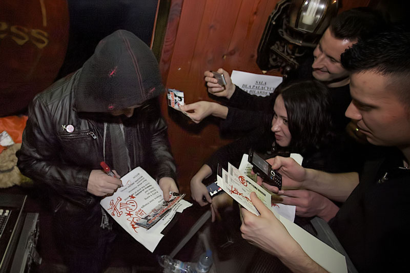 koncert: Apoptygma Berzerk (zdjęcia z imprezy), Kraków 'Loch Ness' 23.11.2010