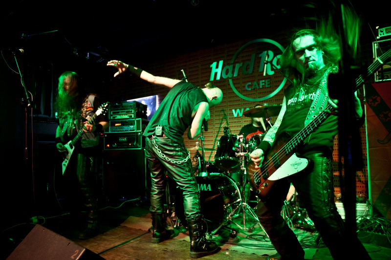 Corruption - koncert: Corruption ('Pepsi Rocks'), Warszawa 'Hard Rock Cafe' 7.12.2010