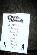 Orion Prophecy - koncert: Orion Prophecy, Chorzów 'Leśniczówka' 7.01.2012