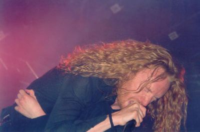 Dark Tranquillity - koncert: Dark Tranquility, Rotting Christ, Enslaved, Kraków 'Studio TVP Krzemionki' 7.10.2002