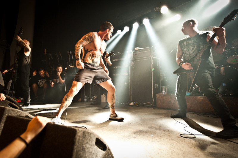 Bleeding Through - koncert: Bleeding Through, Kraków 'Rotunda' 14.11.2010