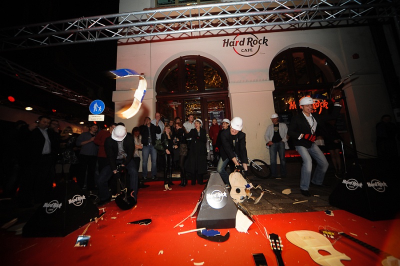 koncert: Otwarcie 'Hard Rock Cafe' w Krakowie (Lipnicka i Porter), Kraków 'Hard Rock Cafe' 27.11.2010