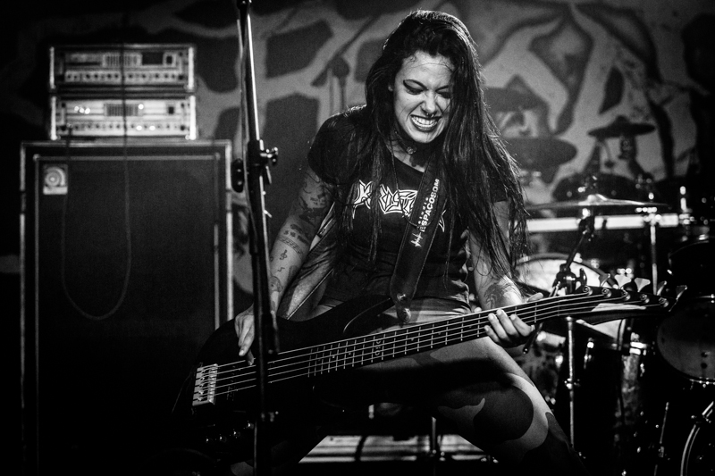 Nervosa - koncert: Nervosa, Katowice 'Mega Club' 31.03.2018