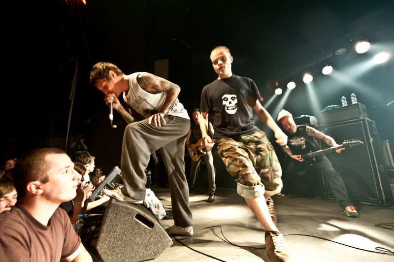 War From A Harlot's Mouth - koncert: Emmure, War From A Harlot's Mouth, Kraków 'Rotunda' 14.11.2010