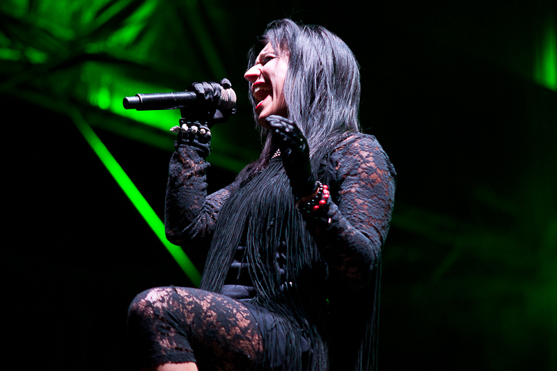 Lacuna Coil - koncert: Lacuna Coil, Płock 'Plaża nad Wisłą' 5.09.2015