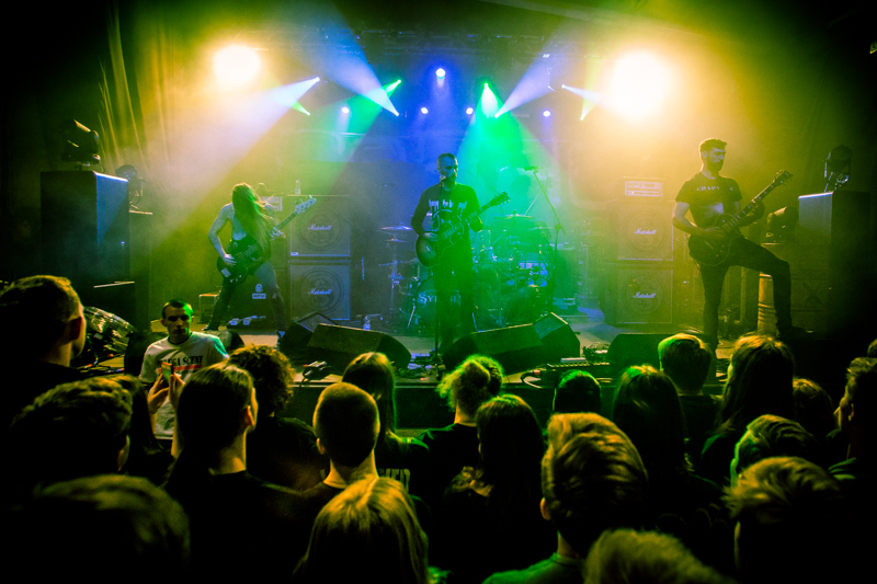 Sylosis - koncert: Sylosis, Kraków 'Fabryka' 26.10.2015