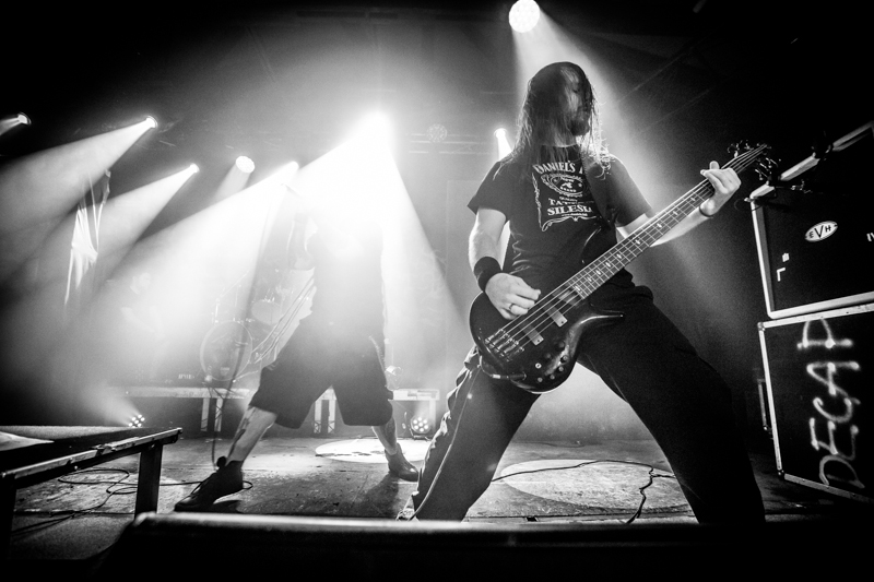 Decapitated - koncert: Decapitated, Katowice 'Mega Club' 19.12.2015