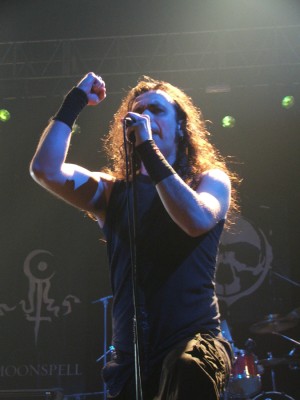 Moonspell - koncert: Metalmania 2006 (Moonspell, Nevermore, Unleashed i 1349), Katowice 'Spodek' 4.03.2006