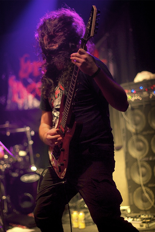 Brutally Deceased - koncert: Brutally Deceased, Ostrawa 'Garage Club' 22.03.2012