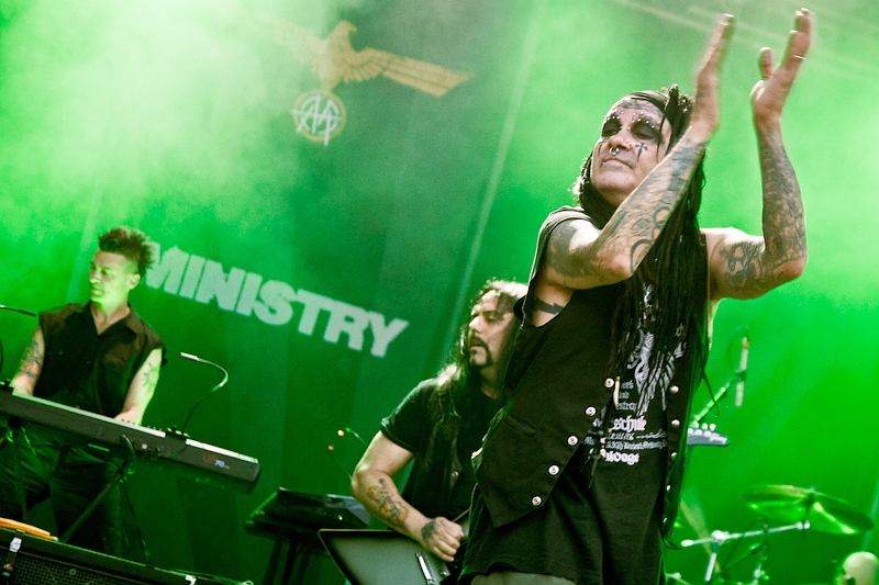 Ministry - koncert: Ministry ('Brutal Assault 2012'), Jaromer 9.08.2012