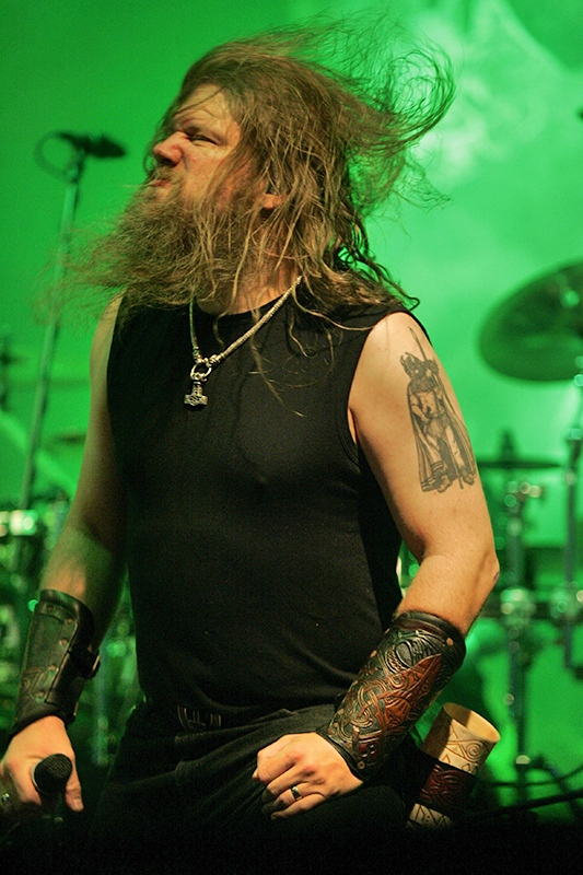 Amon Amarth - koncert: Amon Amarth, Napalm Death ('Brutal Assault 2012'), Jaromer 10.08.2012