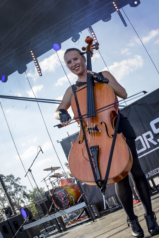 Need For Strings - koncert: Need For Strings ('Przystanek Żory'), Żory 'Park Cegielnia' 7.08.2016