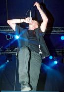 Suicide Commando - koncert: Castle Party 2004, dzień drugi, Bolków 31.07.2004