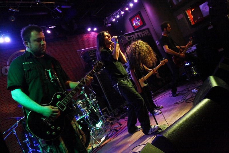 Carnal - koncert: Corruption, Carnal, Soulburners ('Bourbon River Re-Creation Tour 2010'), Warszawa 'Hard Rock Cafe' 2.03.2010