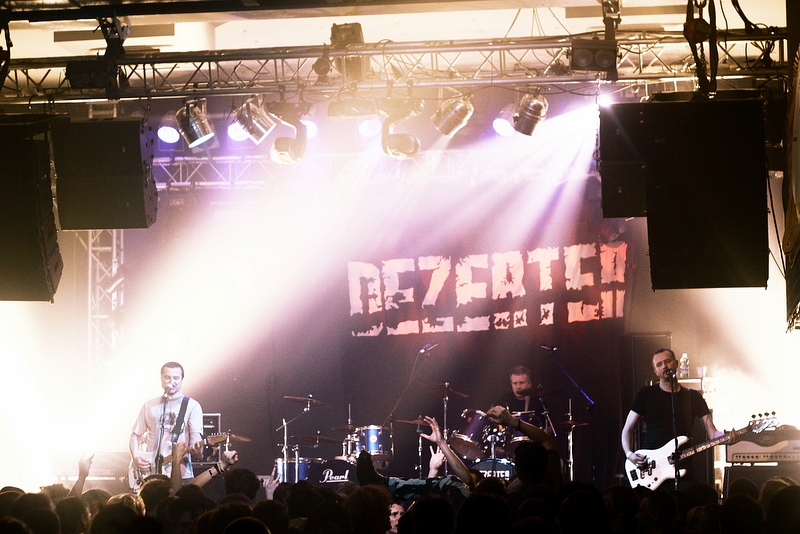 Dezerter - koncert: Dezerter, Kraków 'Kwadrat' 16.10.2011