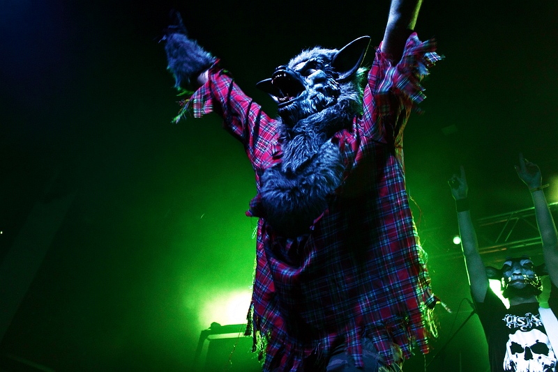 Milking The Goatmachine - koncert: Marduk, Milking The Goatmachine ('Hatefest 2011'), Zlin 'Masters Of Rock Cafe' 8.12.2011