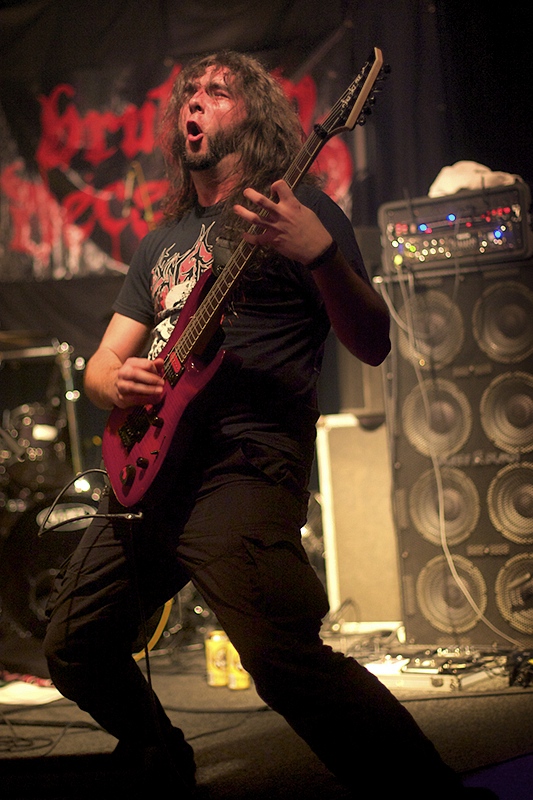 Brutally Deceased - koncert: Brutally Deceased, Ostrawa 'Garage Club' 22.03.2012