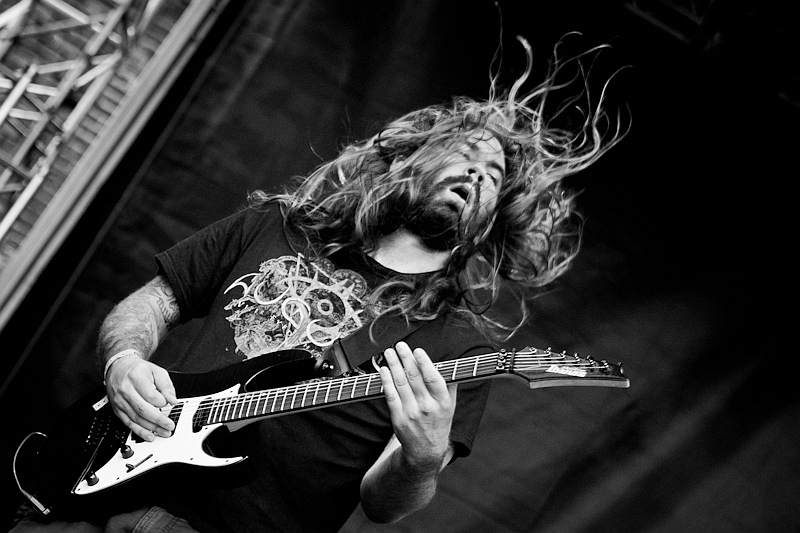 The Black Dahlia Murder - koncert: The Black Dahlia Murder ('Brutal Assault 2012'), Jaromer 9.08.2012