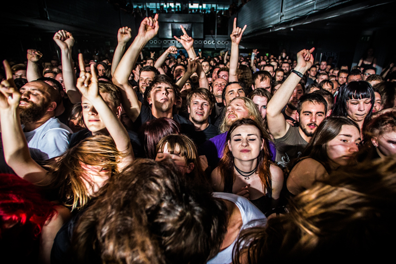 Gojira - koncert: Gojira, Kraków 'Kwadrat' 1.06.2016